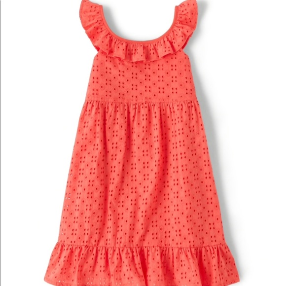 🆕 Gymboree • Fairy Blossom • Eyelet Ruffle Dress - Picture 1 of 7